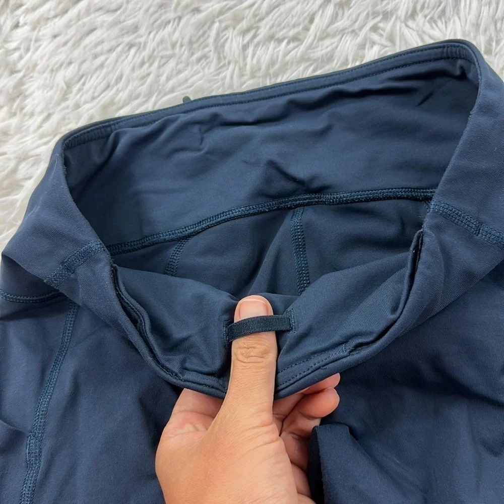 Lululemon Pace Rival Crops True Navy